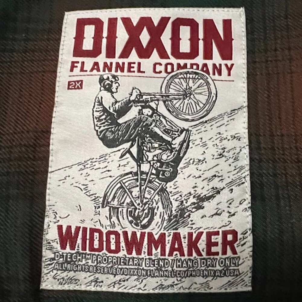 Dixxon Widowmaker Women’s Flannel XXL